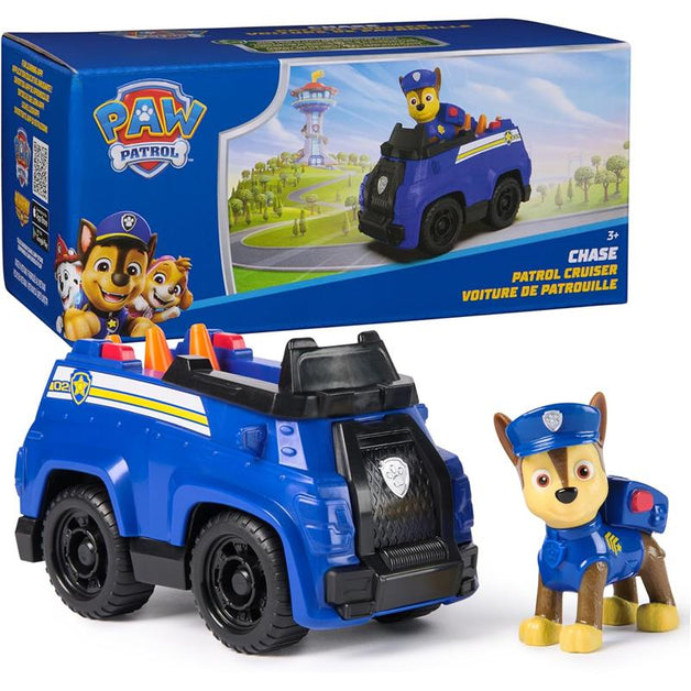Spin Master - Paw Patrol Toy Car with Collectible Action Figure, Susta