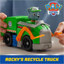 Spin Master - Paw Patrol Toy Car with Collectible Action Figure, Sustainably Minded, Rocky Image 3