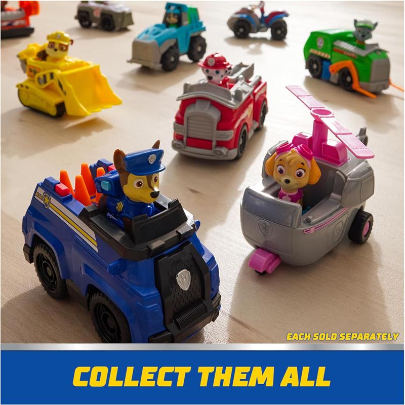 Spin Master - Paw Patrol Toy Car with Collectible Action Figure, Sustainably Minded, Rocky Image 6