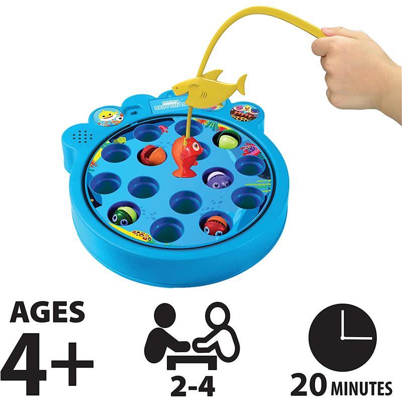 Spin Master Pinkfong Baby Shark Let's Go Hunt Fishing Game - Plays The