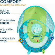Spin Master - SwimWays Baby Spring Float Splash N Play, UPF Protection, Kids 9-24 Months Image 2