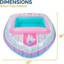 Spin Master - Swimways Disney Princess Ariel Inflatable Water Boat Vehicle for Kids Ages 3+  Image 2