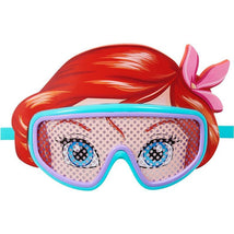 Spin Master - SwimWays Disney Princess Character Mask Kids Deluxe Swim Goggles, Ariel  Image 1