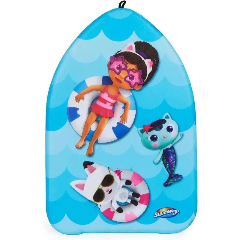 Spin Master - SwimWays Gabby's Dollhouse Kickboard, Suitable for Children from 5 Years Image 1