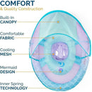 Spin Master - Swimways Sun Canopy Inflatable Baby Spring Float for Kids 9-24 Months, Mermaid Image 2