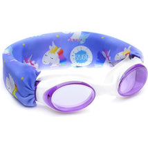 Splash Place Swim Goggles - Fun, Fashionable, Comfortable, Adult & Kids, Rainbow Unicorn Image 1