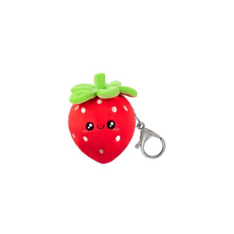 Squishable Micro Strawberry Plush Keychain 3 Image 1