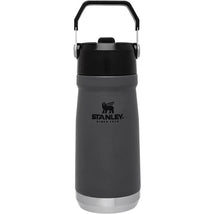 Stanley - 17Oz IceFlow Stainless Steel Bottle with Straw, Charcoal Image 1