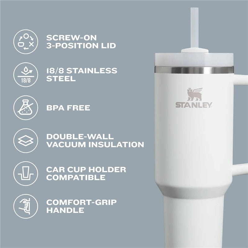 Stanley The Quencher H2.0 FlowState™ Tumbler 20 oz - Frost Image 4