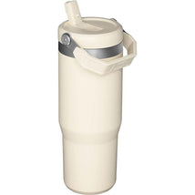 Stanley - 30Oz IceFlow Stainless Steel Tumbler with Straw, Cream Image 2