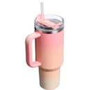 Stanley - 40 Oz The Quencher H2.0 FlowState™ Tumbler Pink Mesa Sunset Image 2