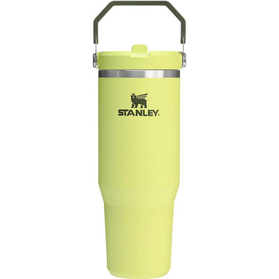 Stanley The IceFlow™ Flip Straw 2.0 Tumbler in Prickly Pear color, featuring a straw lid and stainless steel accents.