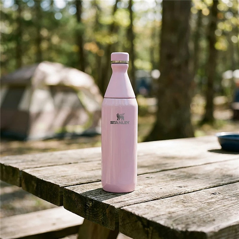 Stanley The All Day Slim Bottle 20 oz - Soft Orchid Gloss Image 4