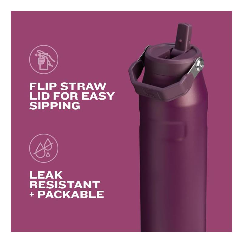 Stanley - The Iceflow™ Flip Straw 2.0 Bottle 24 Oz / 0.71 L Lilac Image 5
