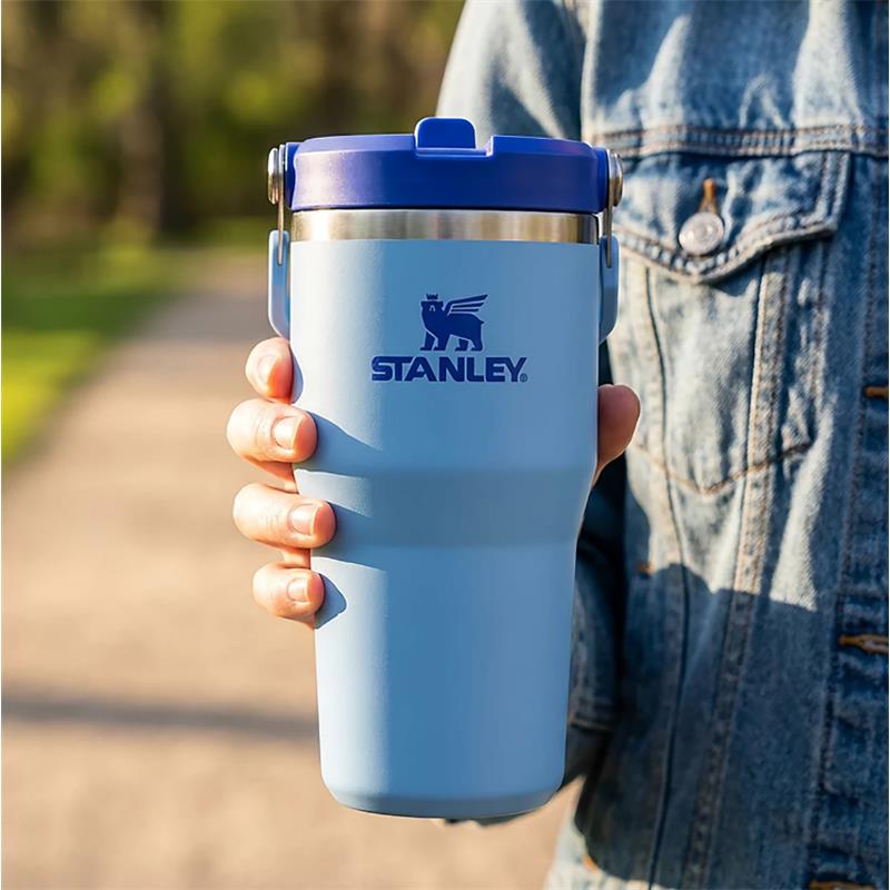 Stanley The IceFlow™ Flip Straw 2.0 Tumbler 20 oz - Blue Sky Image 4