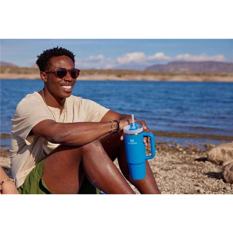 Stanley - The Quencher H2.0 Flowstate Tumbler 30 Oz, Azure Image 7