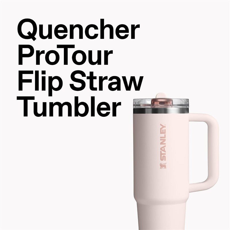 Stanley The Quencher ProTour Flip Straw Tumbler 40 oz - Rose Quartz Image 5
