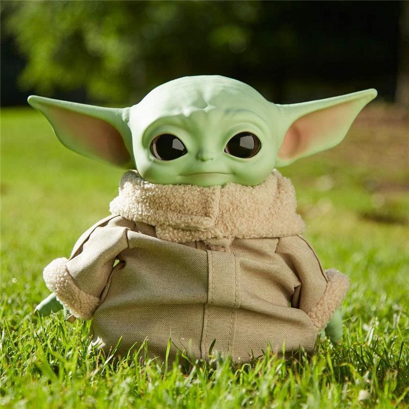 Star Wars Mandalorian The Child Baby Yoda 11-Inch Plush Doll Image 3