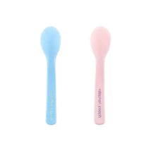 Stephen Joseph 100% Silicone Baby Spoons, Unicorn Image 2