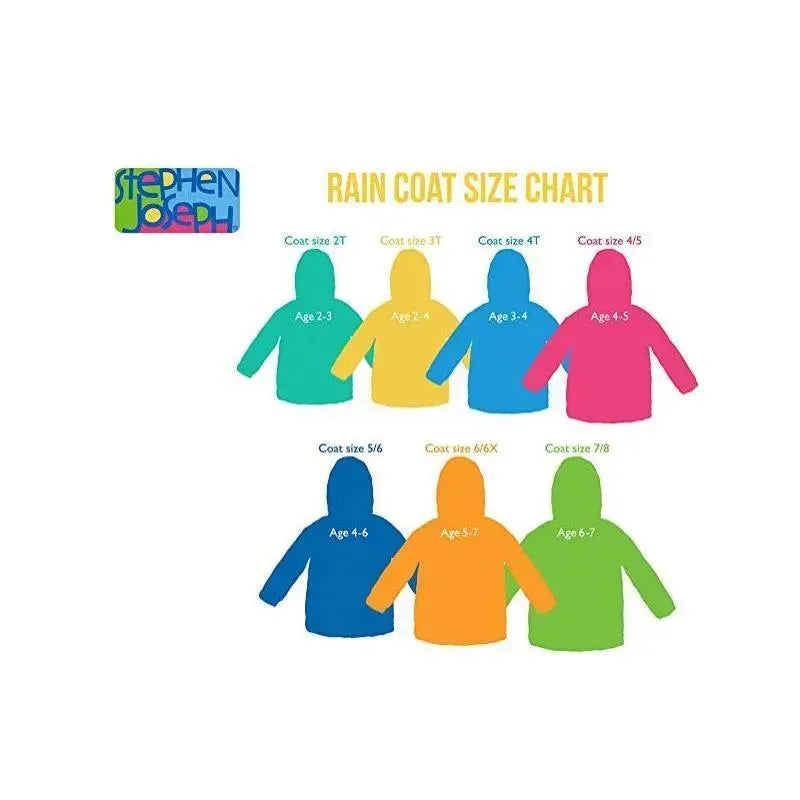 Stephen Joseph - Raincoat, Rainbow (Size: 2T) Image 3