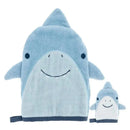 Stephen Joseph - Bath Mitt W/ Finger Puppet, Shark Image 1