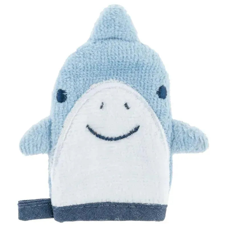 Stephen Joseph - Bath Mitt W/ Finger Puppet, Shark Image 2