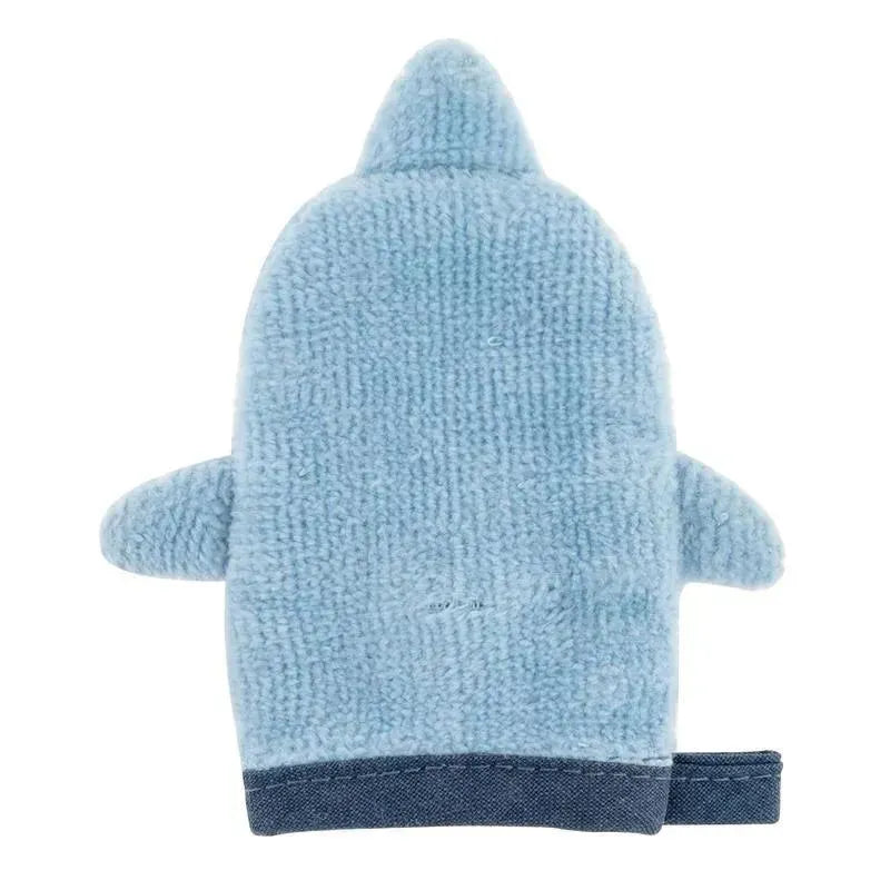 Stephen Joseph - Bath Mitt W/ Finger Puppet, Shark Image 3