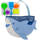 Stephen Joseph - Beach Totes & Sand Toy Play Set, Shark Image 1