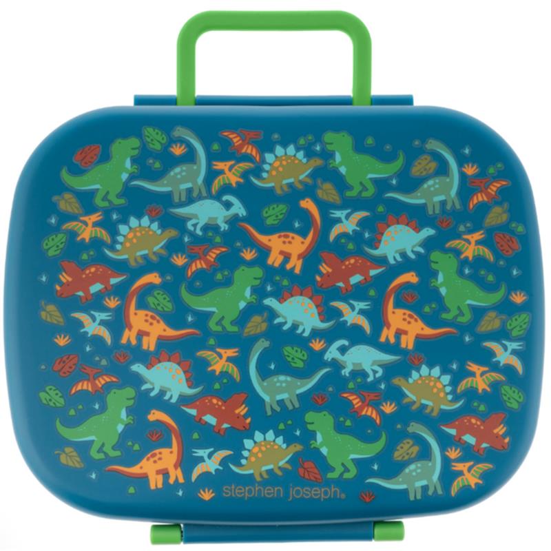 Stephen Joseph - Bento Box With Removable Tray Dino Image 1