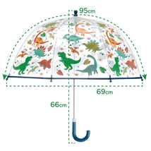 Stephen Joseph Clear Color Changing Umbrella Mermaid Image 2