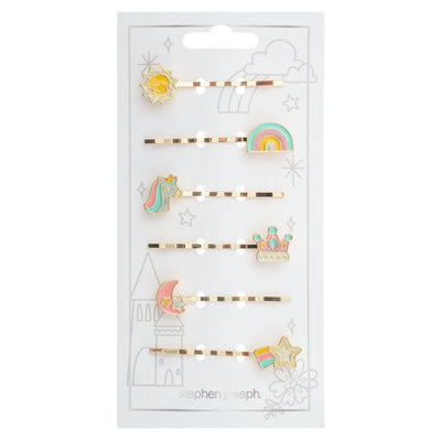 Stephen Joseph Enamel Hair Pins Unicorn Image 1