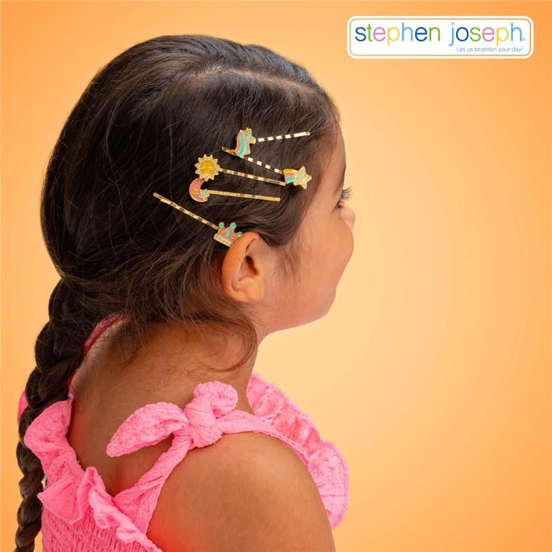 Stephen Joseph Enamel Hair Pins Unicorn Image 5