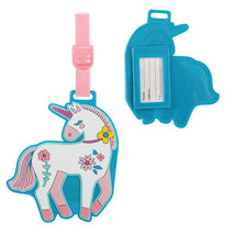 Stephen Joseph Luggage Tag Unicorn Image 1