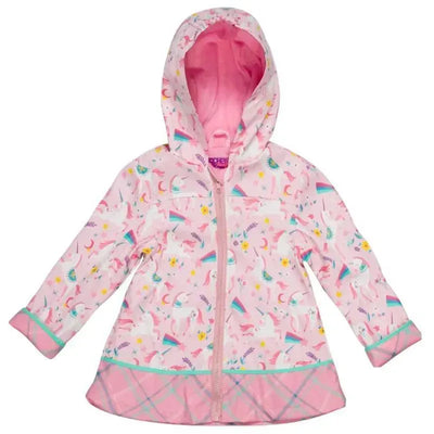 Stephen Joseph - Raincoat for Kids, Pink Unicorn Image 1