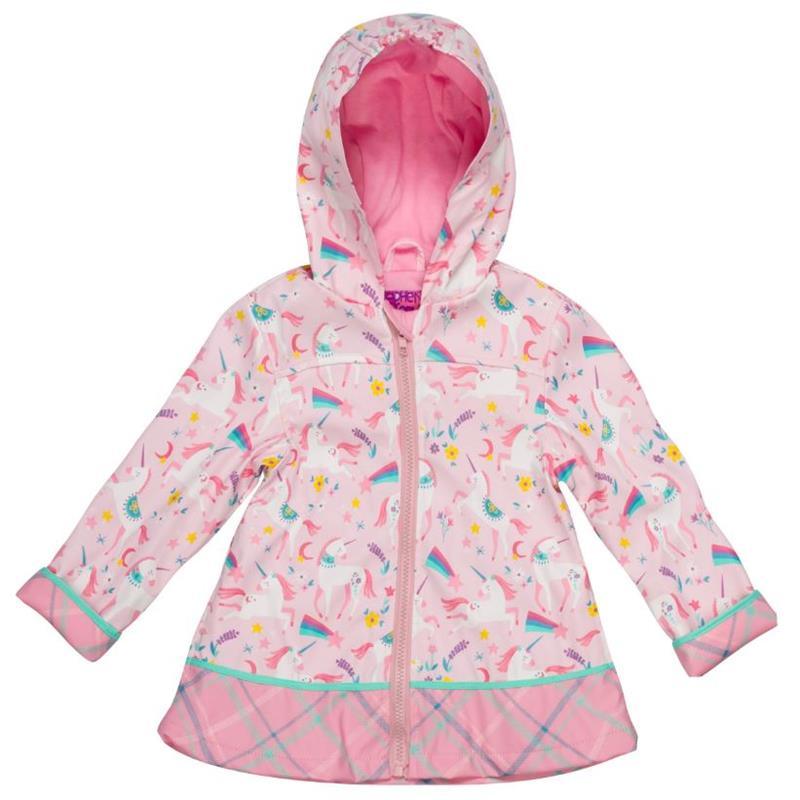 Stephen Joseph - Raincoat for Kids, Pink Unicorn  Image 1