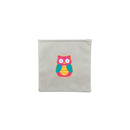 Stephen Joseph Reusable Snack Bags, Teal Owl Image 1