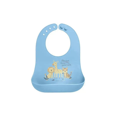 Stephen Joseph - Silicone Bib, Zoo Image 1