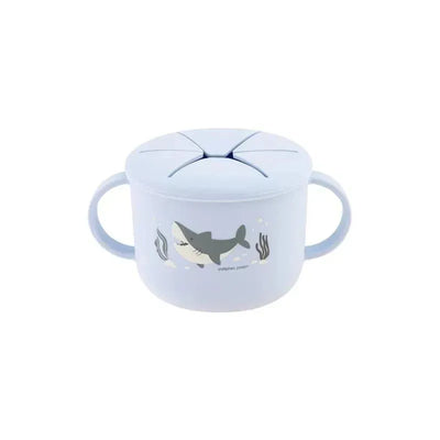 Stephen Joseph - Silicone Snack Cup Shark Image 1