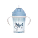 Stephen Joseph Sippy Cups For Toddlers With Straw, Shark Image 1