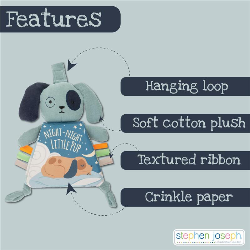 Stephen Joseph Soft Book Buddy Puppy Image 4