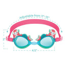 Stephen Joseph Swim Goggles, Mermaid Aqua Image 3