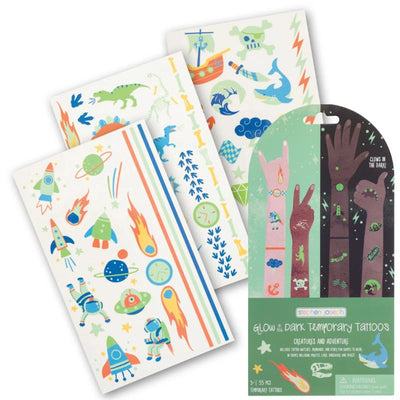 Stephen Joseph - Temporary Tattoos Glow Creatures  Image 1
