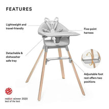 Stokke - Clikk High Chair for Babies and Toddler, Cloud Grey Image 2