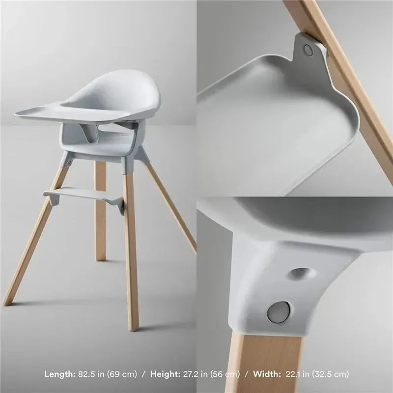 stokke clikk high chair grey Stokke Clikk High Chair
