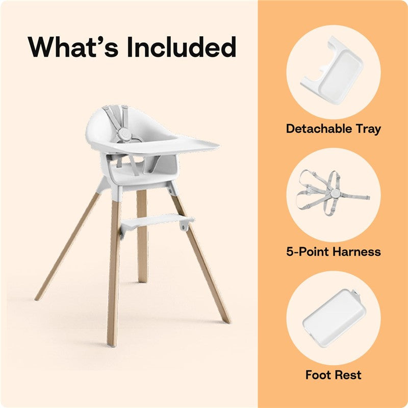Stokke Clikk™ High Chair - Midnight Black Image 2