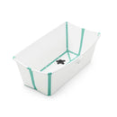 Stokke - Flexi Bath Bundle with Newborn Support, White/Aqua Image 1