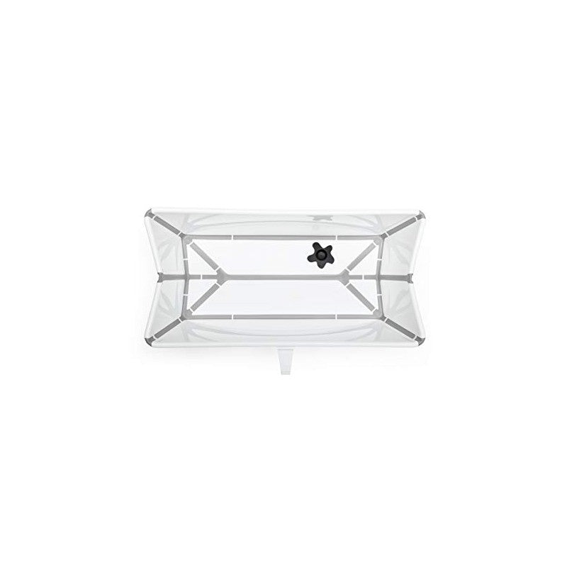 Stokke - Flexi Bath Bundle Folding Baby Bathtub with Newborn Support White/Grey Image 4