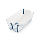 Stokke Flexi Bath Folding Baby Bathtub - Transparent Blue Image 4