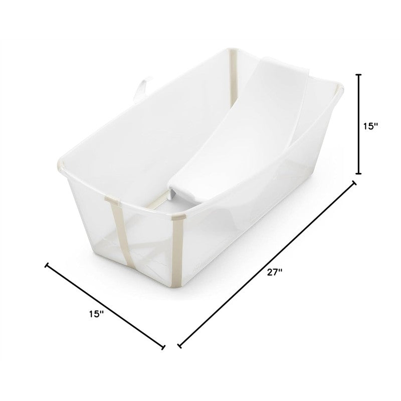 Stokke - Flexi Bath Tub Bundle, Sandy Beige Image 2