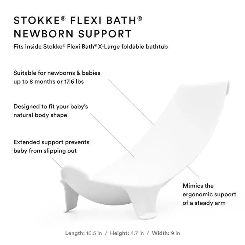 Stokke - Flexi Bath Tub X-Large Bundle White Image 2